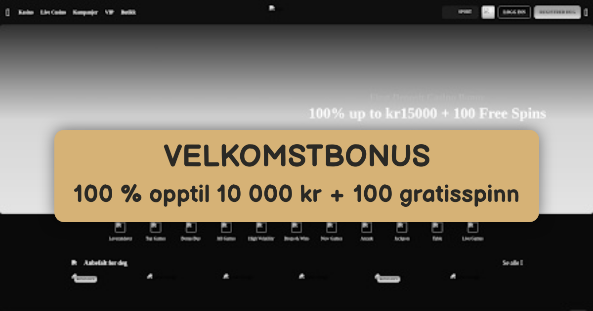 Goldspin Casino - Beste Online Spilleautomater i Norge